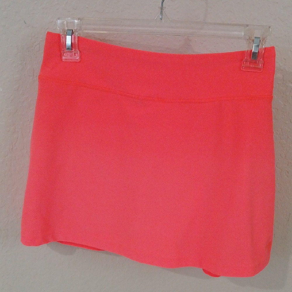 Avia Orange Tennis Skirt Size Medium
